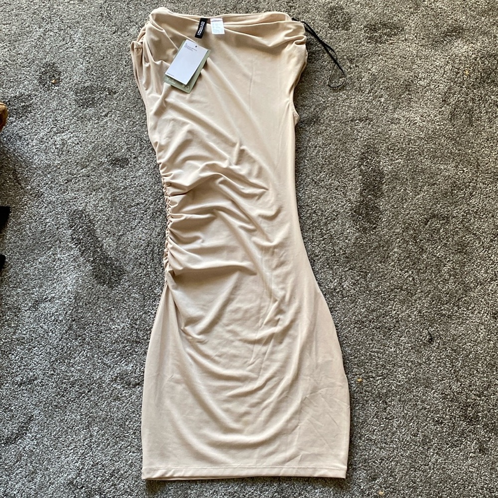 Cream Mini Dress